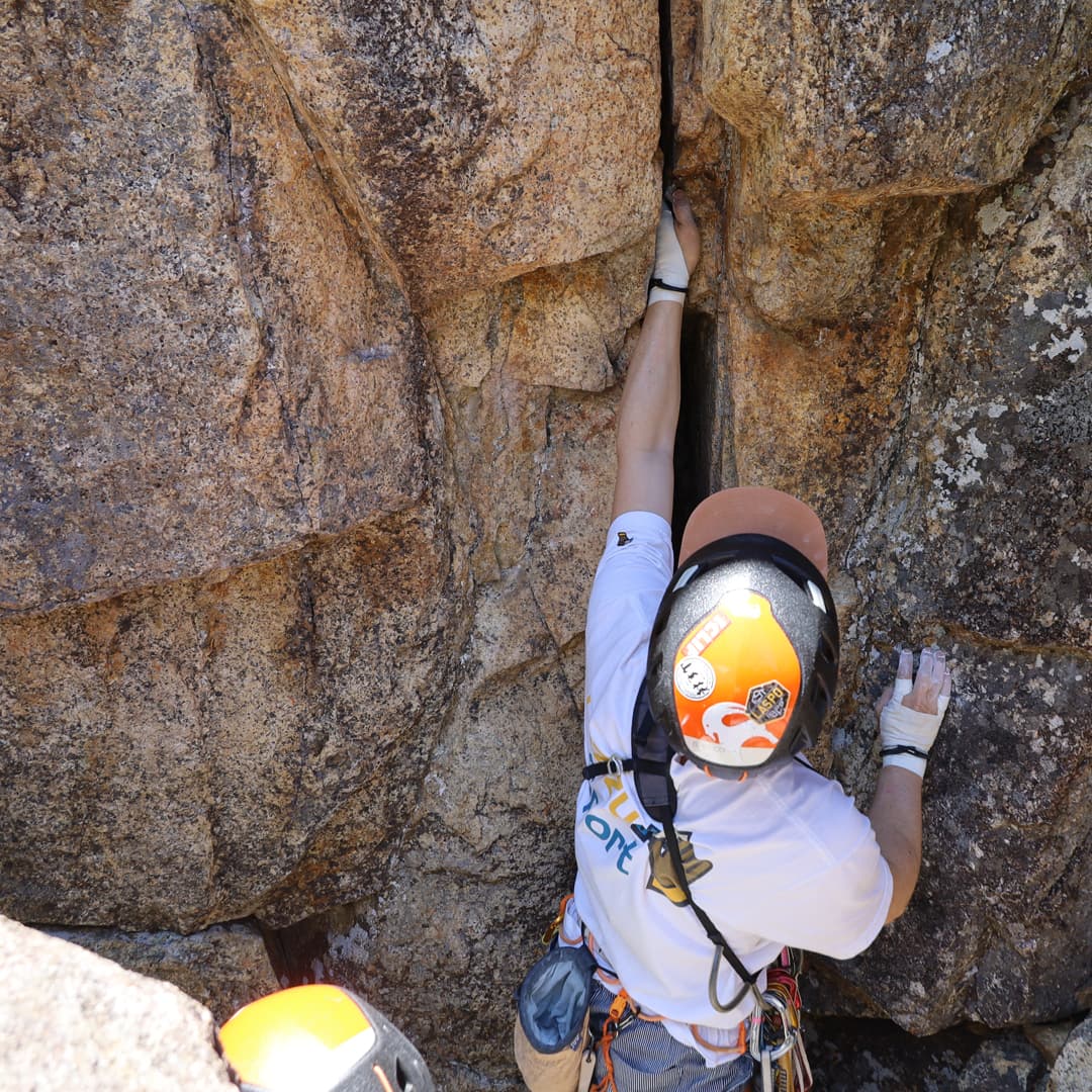 ベータクライミングジム｜外岩クラック初心者練習会 6