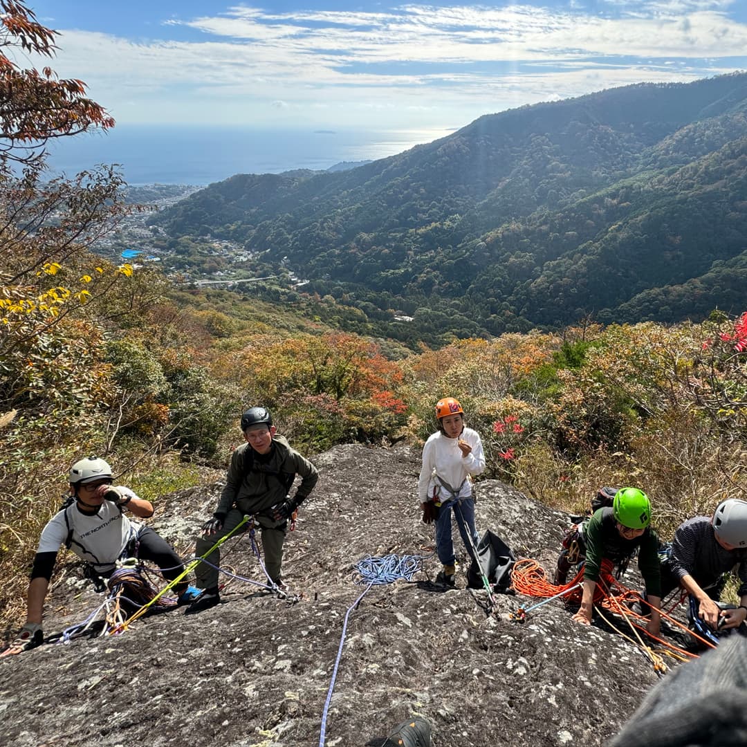 ベータクライミングジム｜外岩マルチピッチクライミング練習会 2